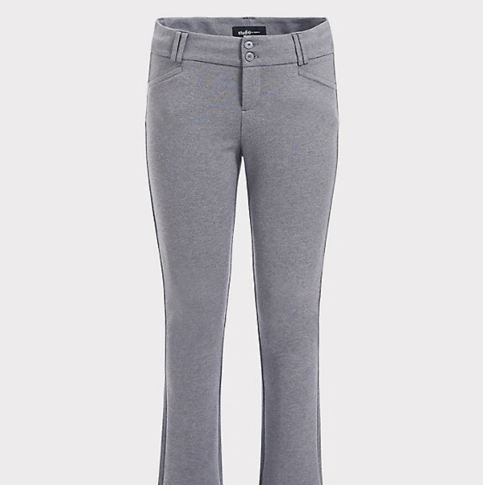 NWOT Premium Ponte Stretch Trouser - Grey